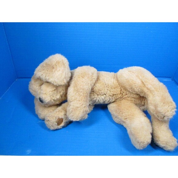 Gund Muttsy Puppy Dog Plush 14” Sueded Paws Plush Vtg 1985 w/Plastic Tag - Picture 5 of 9